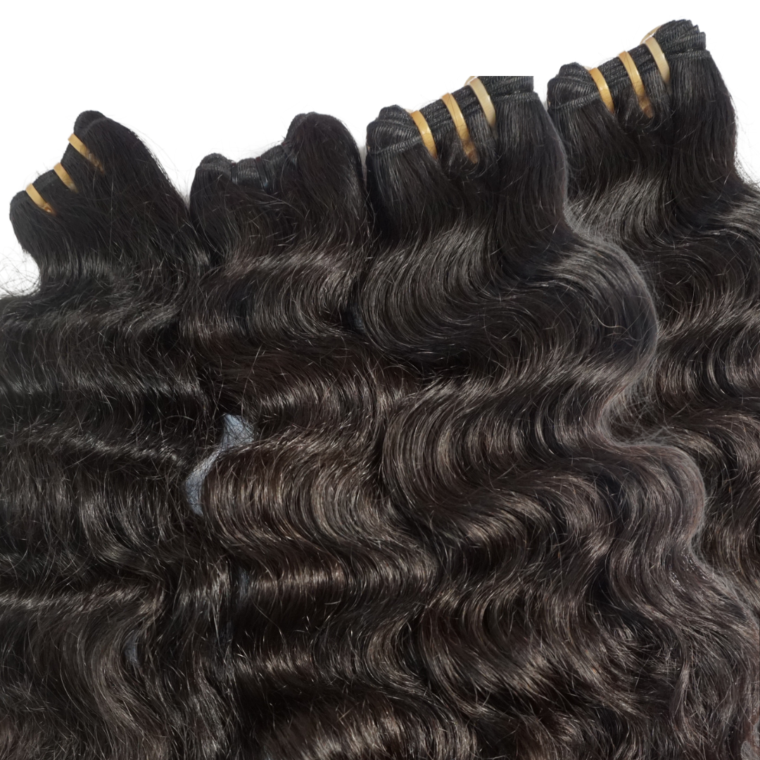 Raw Indian Deep Curly 4 Bundle Deal