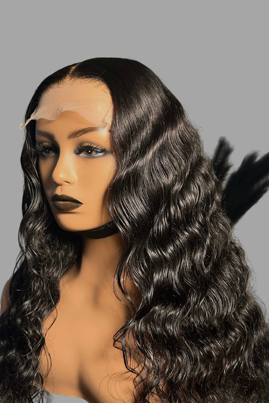 Diana Glueless 20” Raw Indian Deep Curly Wig