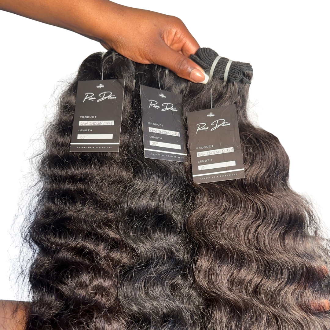 Raw Indian Deep Curly 3 Bundle Deal