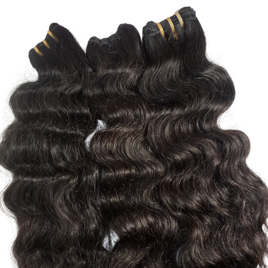 Raw Indian Deep Curly 3 Bundle Deal