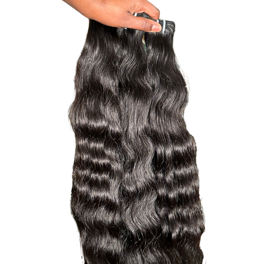 32” Raw Indian Loose Deep Curl 3 Bundle Deal