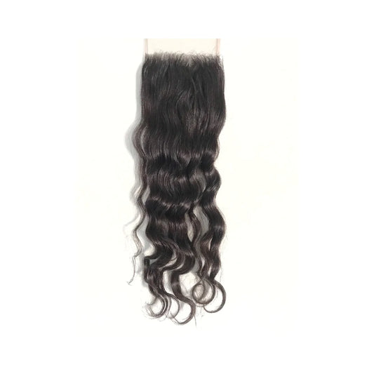 6 x 6 Raw Indian Deep Curly Lace Closure