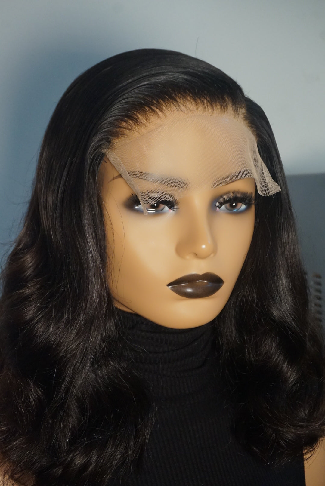 Olivia Glueless 6 x 6 Raw Indian Wavy Lace Closure Wig