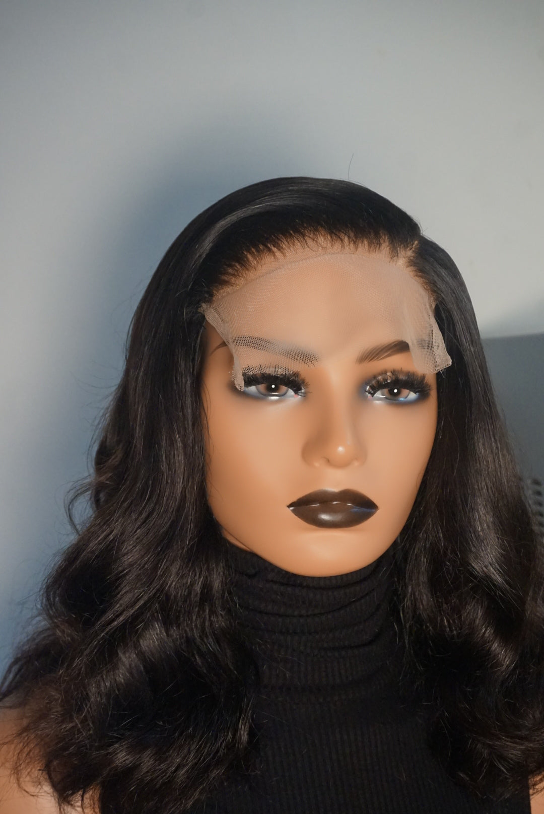 Olivia Glueless 6 x 6 Raw Indian Wavy Lace Closure Wig
