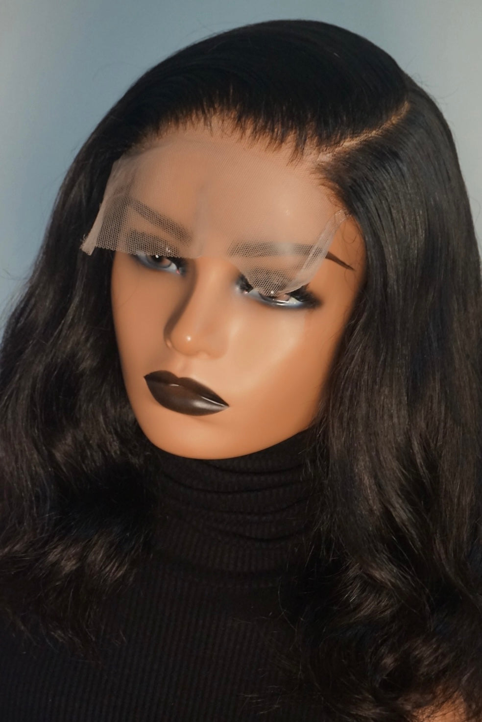 Olivia Glueless 6 x 6 Raw Indian Wavy Lace Closure Wig