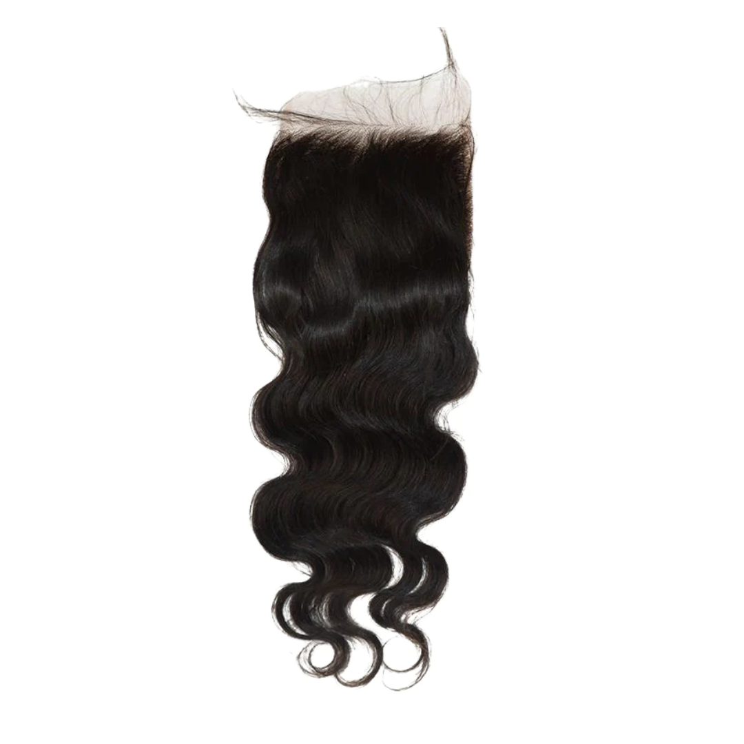 6 x 6 Raw Indian Wavy Lace Closure