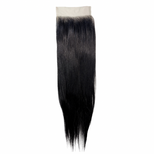 6 x 6 Raw Indian Natural Straight Lace Closure