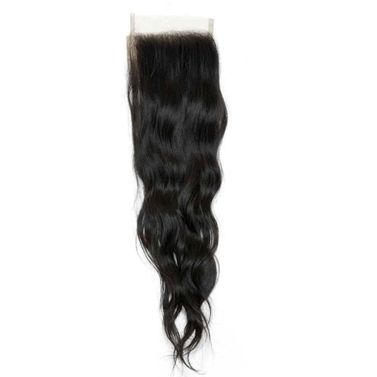 5 x 5 Raw Indian Wavy Lace Closure