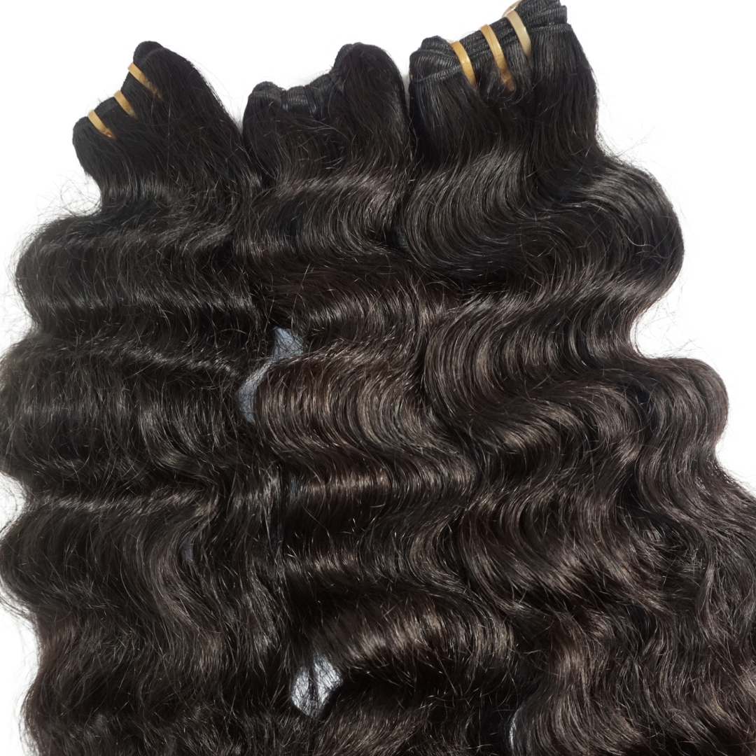 Raw Indian Deep Curly 3 Bundle Deal