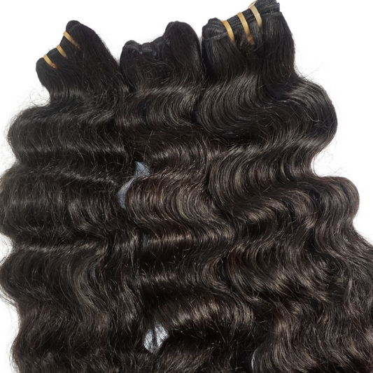 Raw Indian Deep Curly 3 Bundle Deal