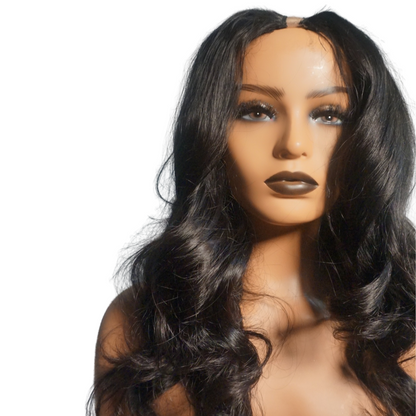 Raw Indian U-Part Wig