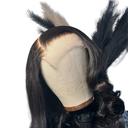Olivia Glueless Raw Indian Wavy Wig