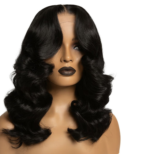 Kimberly 6 x 6 Raw Indian Wavy Closure Wig